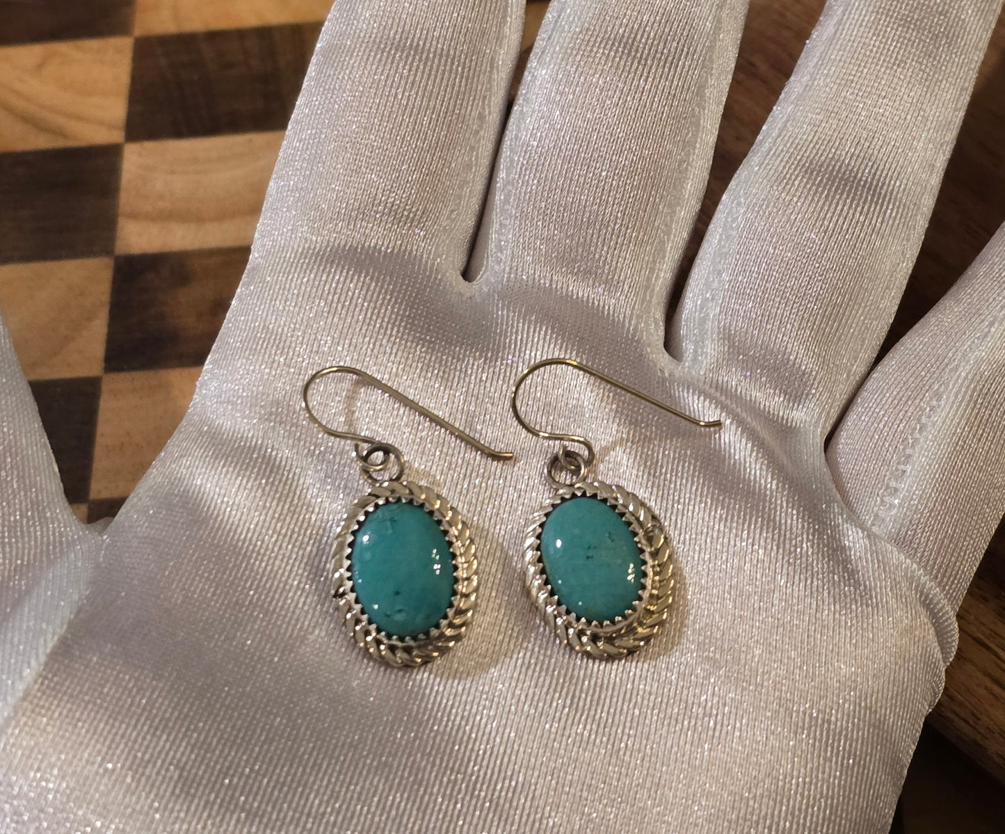 Turquoise and Sterling Earrings