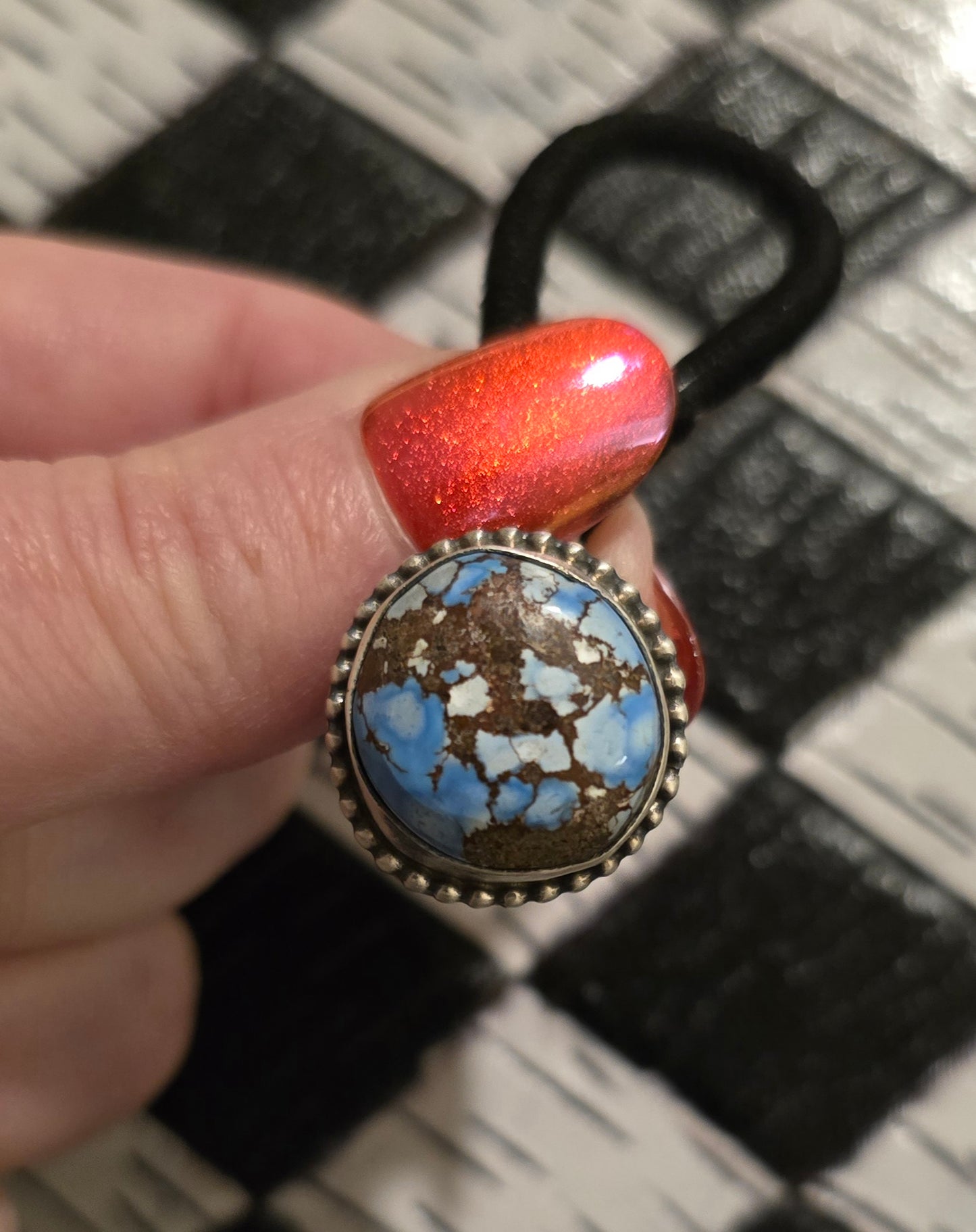 Golden Hills and Sterling Hair Tie