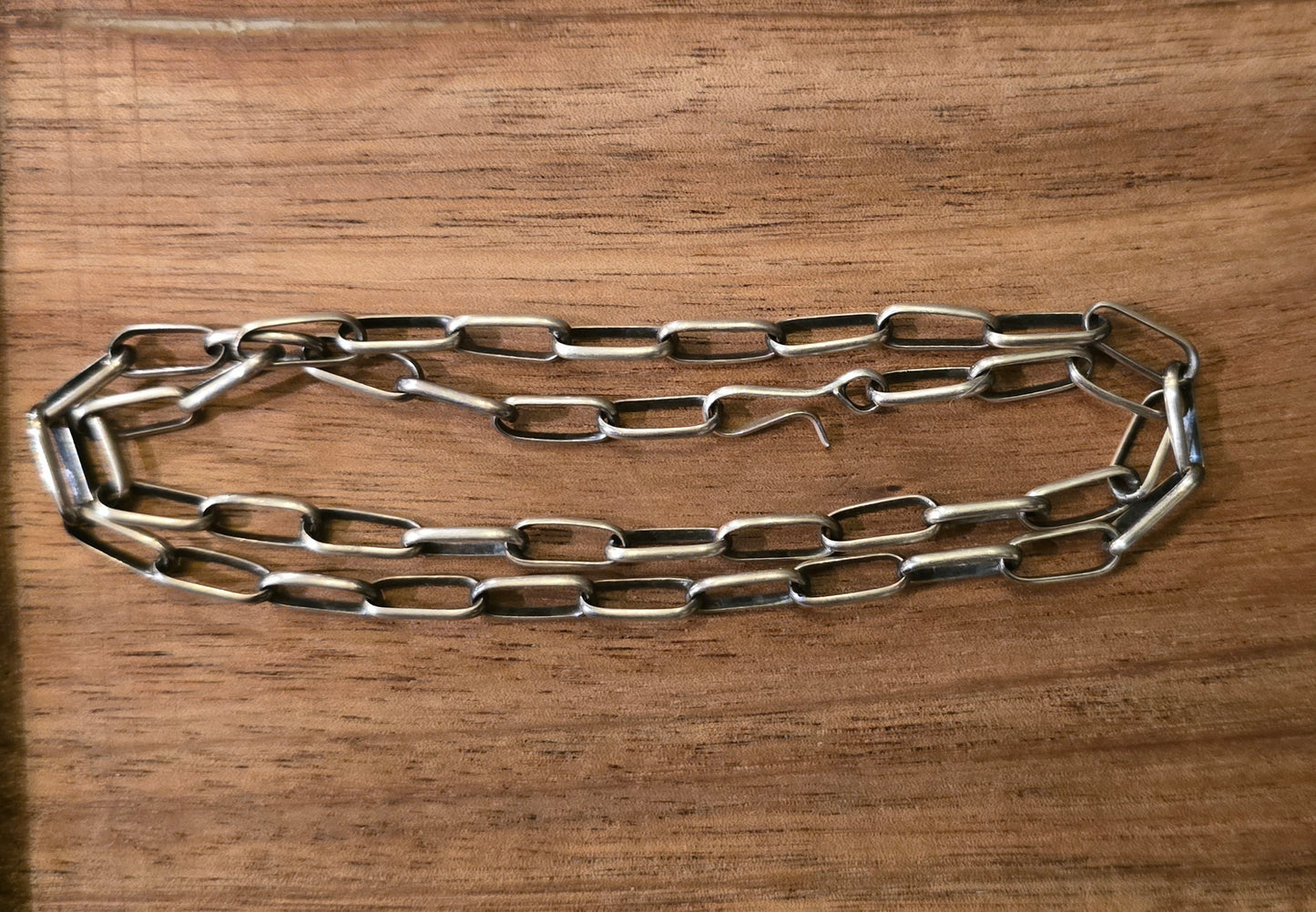 Sterling Link Chain 16 Inches
