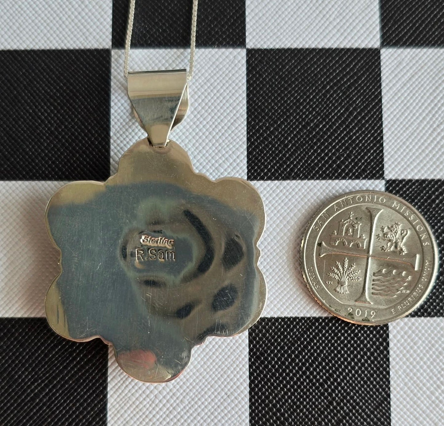 Kingman Turquoise and Sterling Pendant *Includes a FREE Gift With Purchase