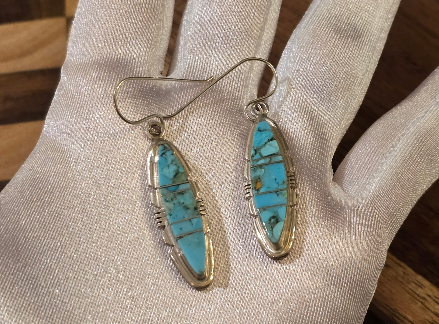 Turquoise and Sterling Earrings