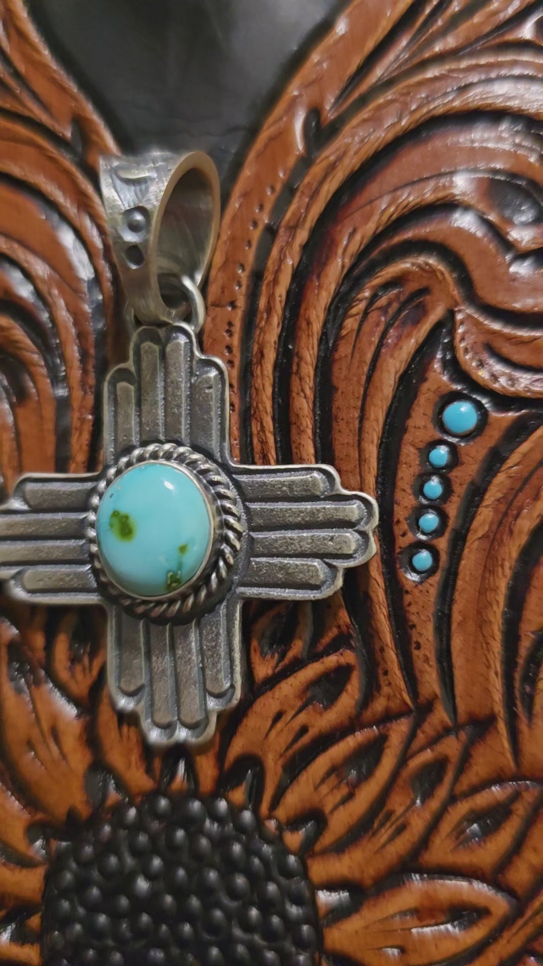 Kevin Billah Sonoran & Sterling Zia Pendant