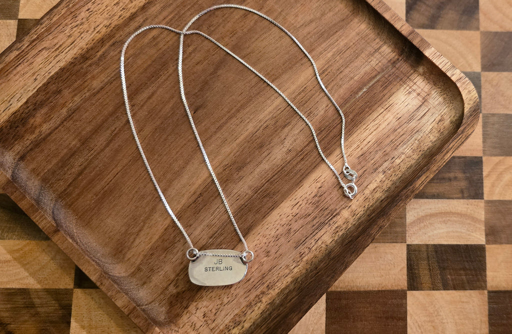 Kingman Turquoise & Sterling Bar