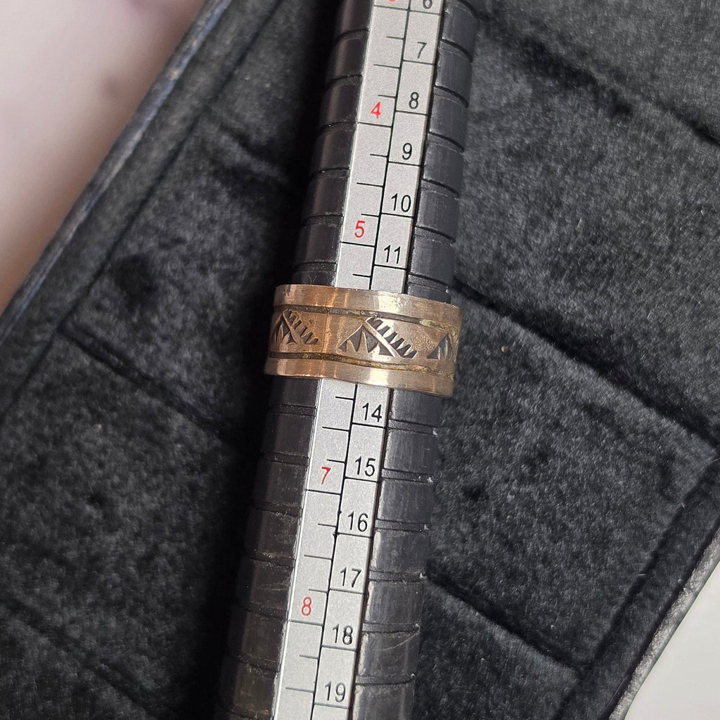 Native Made Sterling Band Size 6