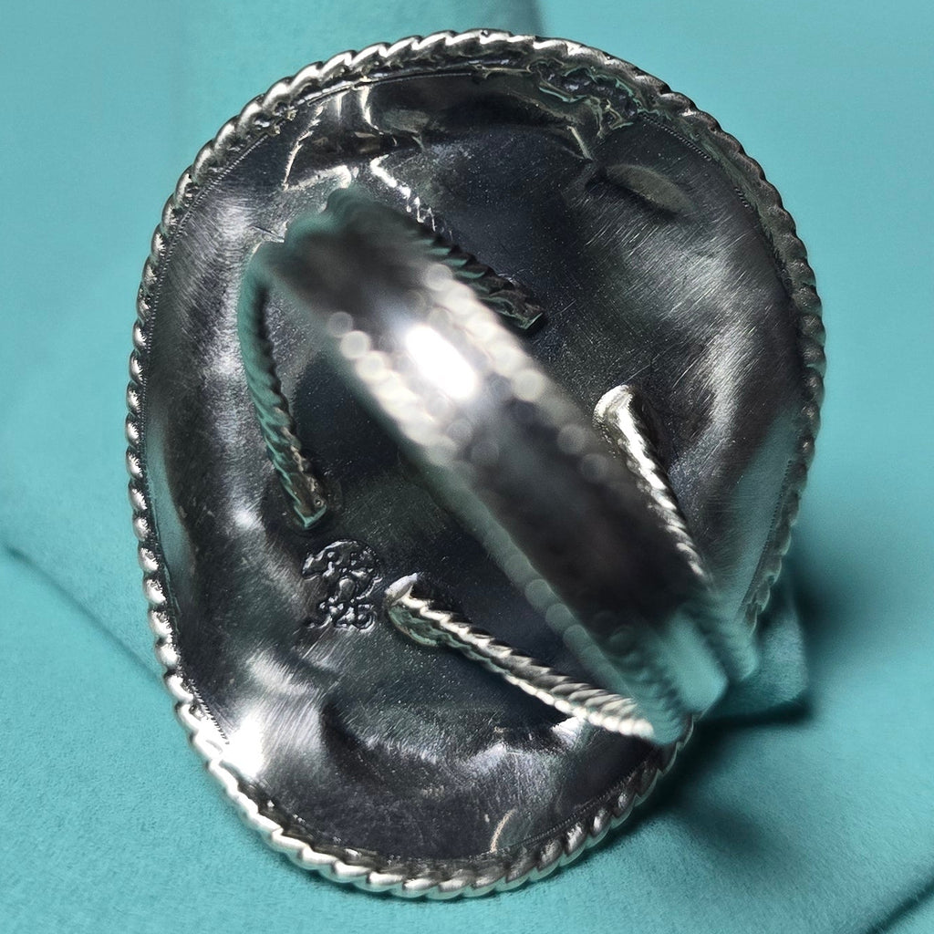 Bobby Platero Cowboy Hat Ring Size 8.5