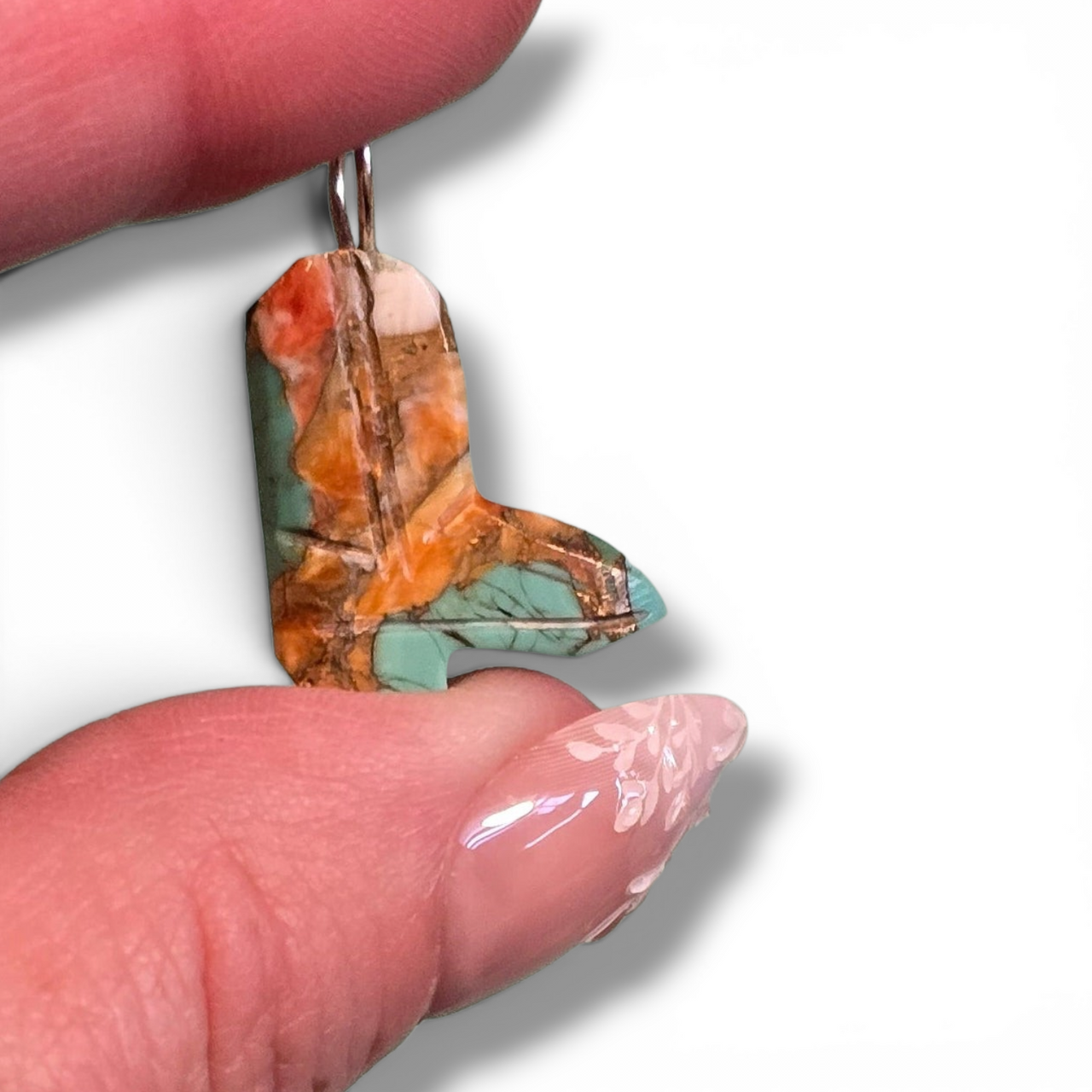 Native Made Cowboy Boot Fetish Pendant