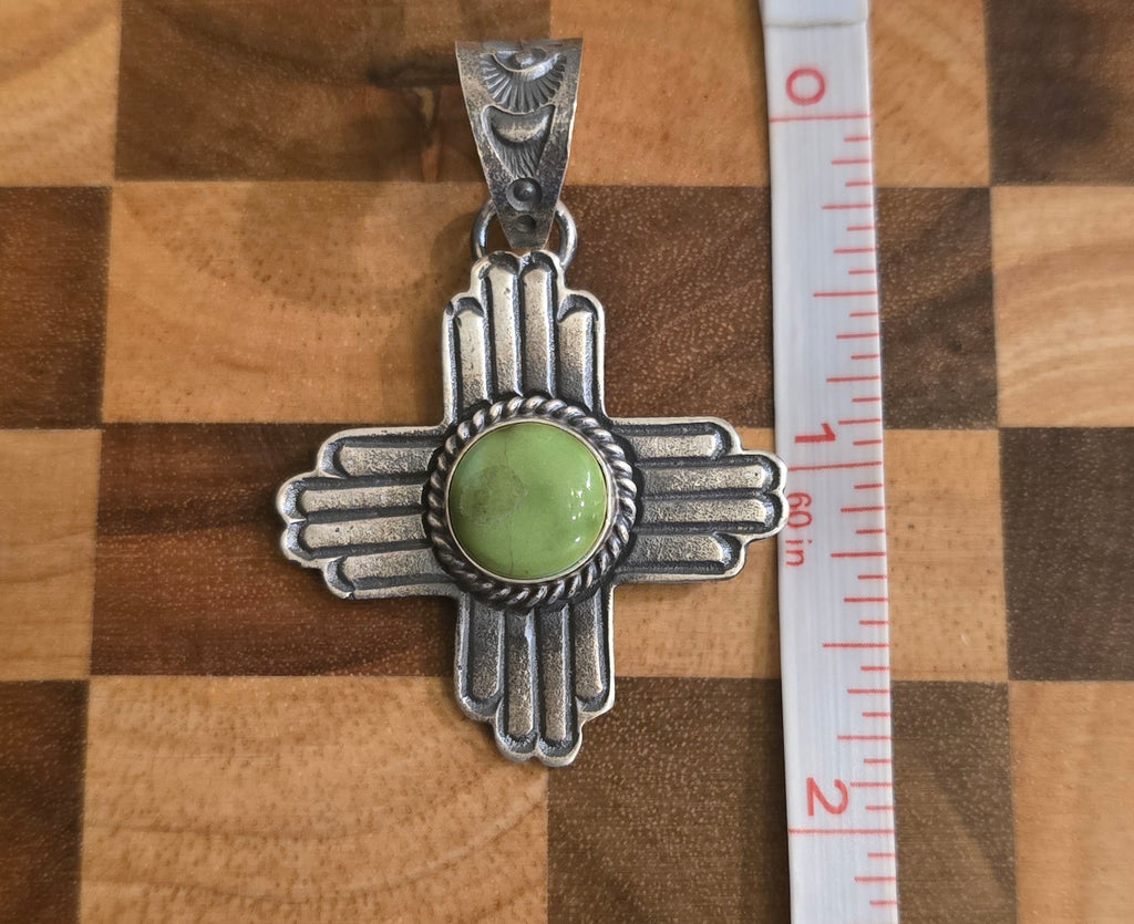 Kevin Billah Sonoran & Sterling Zia Pendant (wholesale cost)