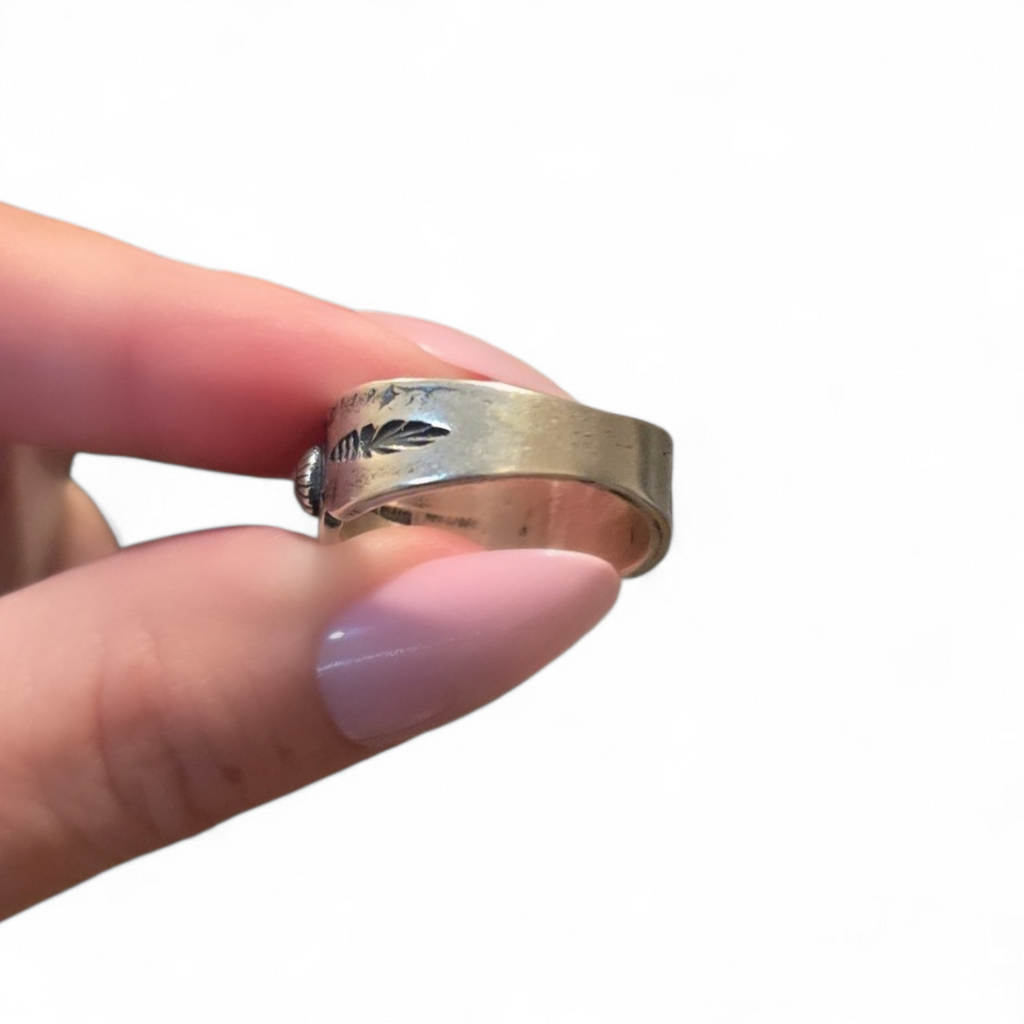 Sterling Concho Band Rings