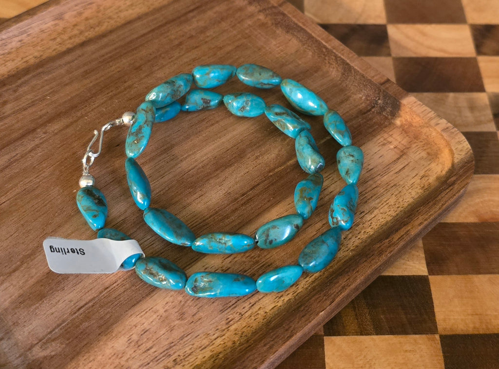 Turquoise & Sterling Necklace