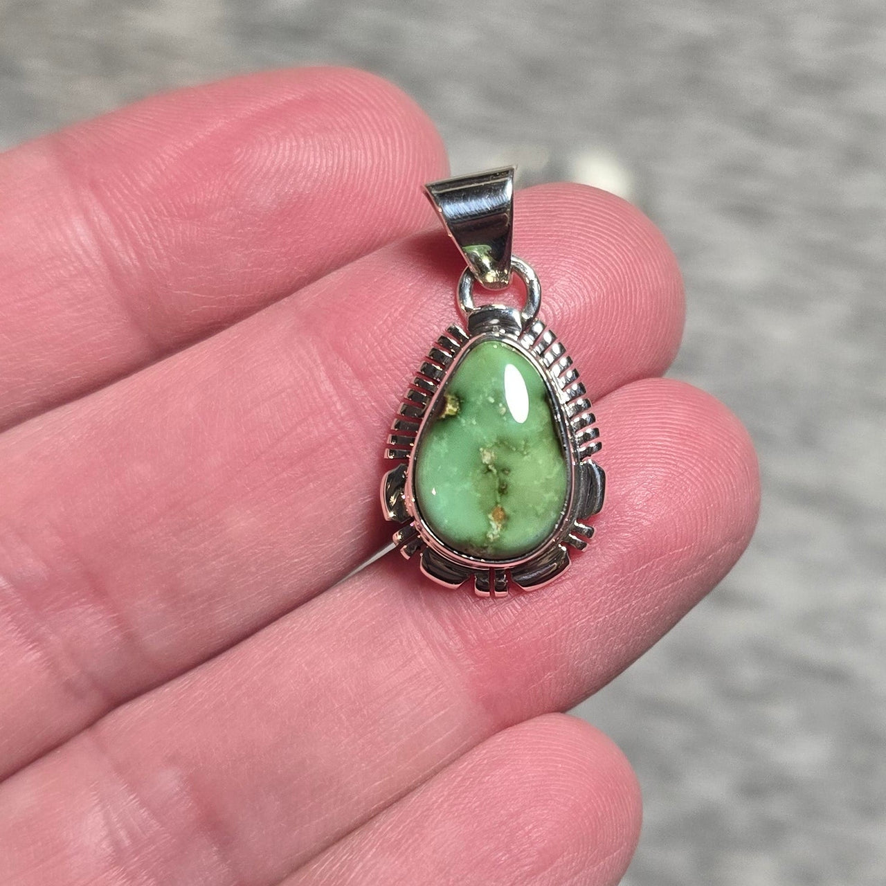 Ty Francisco Sonoran Gold & Sterling Pendant