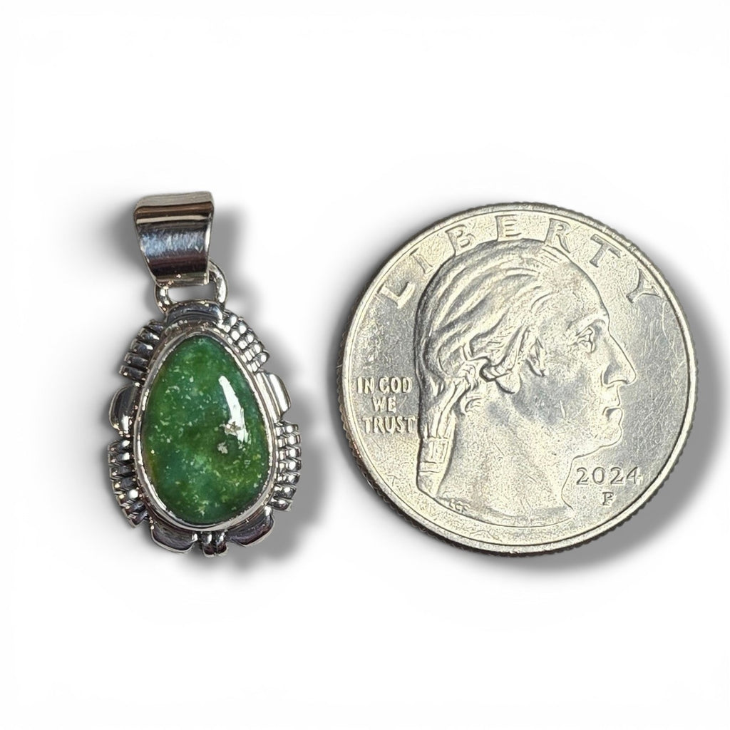 Native Made Sonoran Gold & Sterling Pendant