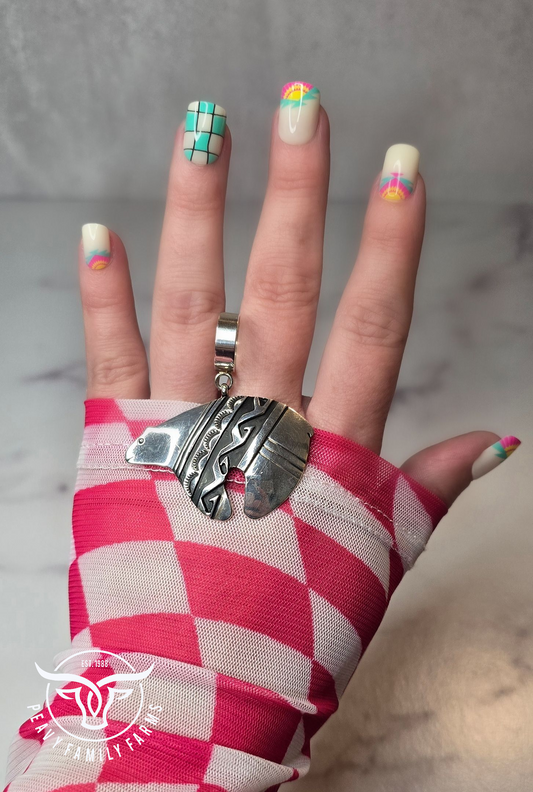 T&R Singer Bear Sterling Pendant *Includes a FREE Gift With Purchase