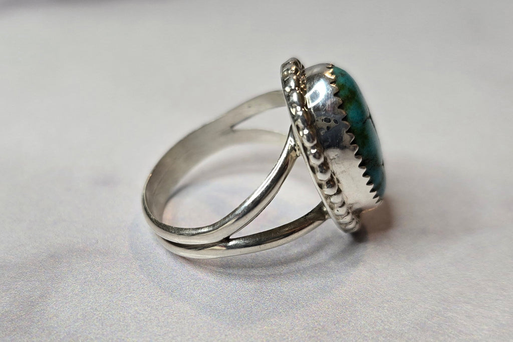 Sonoran Gold and Sterling Ring Size 8.25