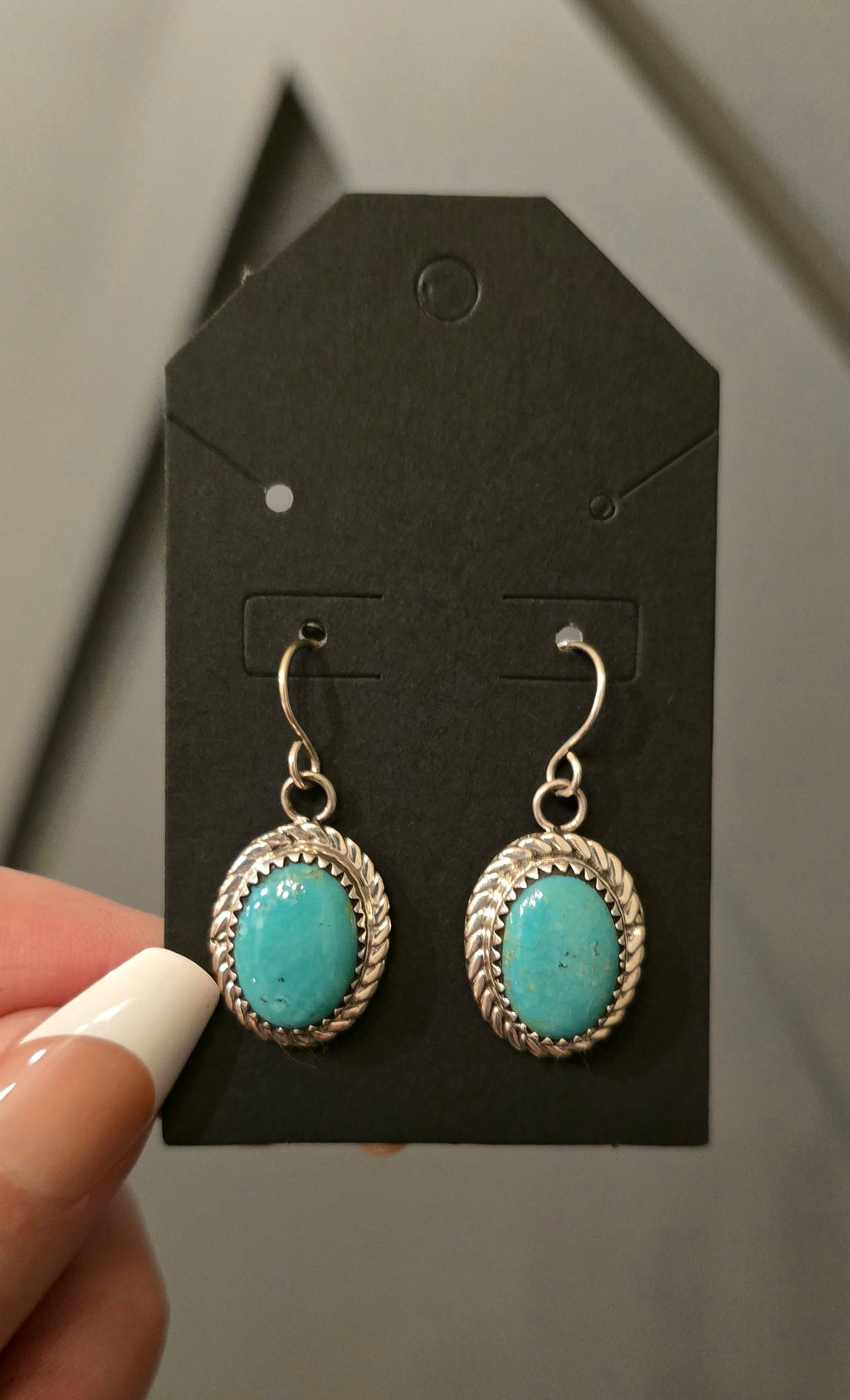 Turquoise & Sterling Earrings