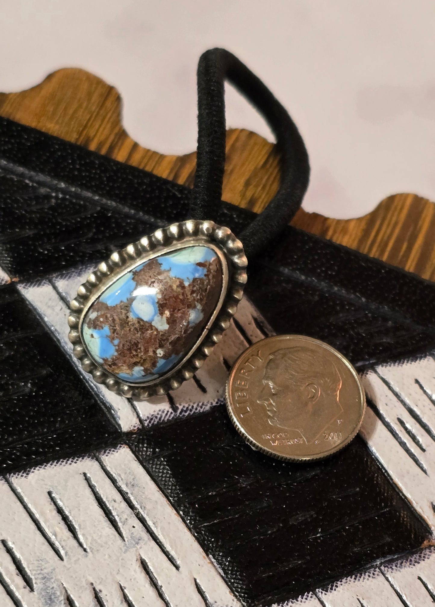 Golden Hills and Sterling Hair Tie
