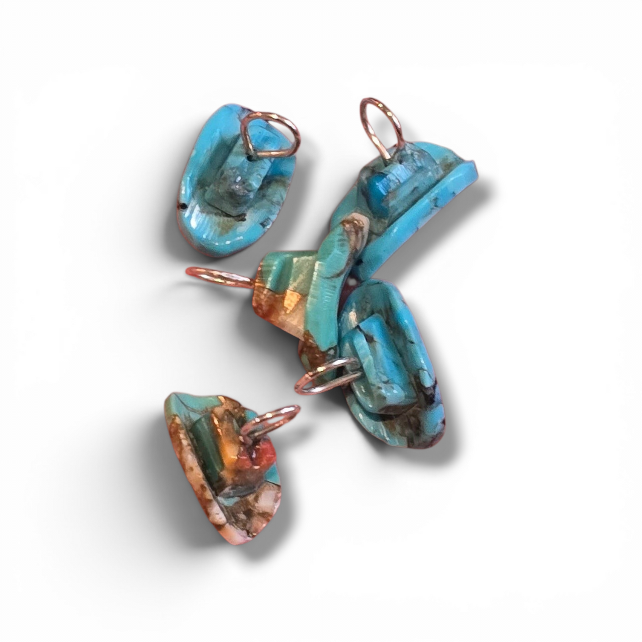 Native Made Cowboy Hat Fetish Pendant