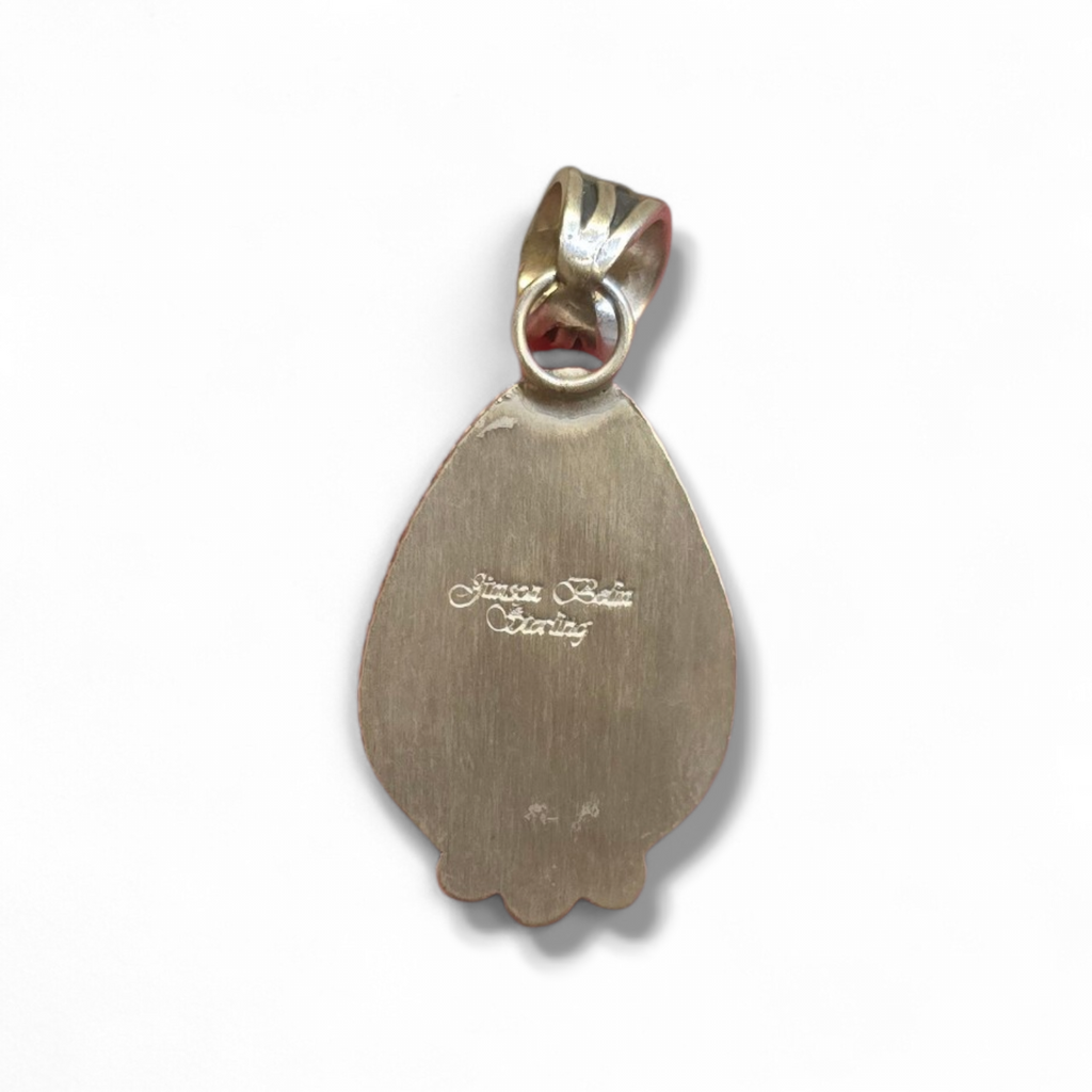 Jimson Belin Pink Conch & Sterling Pendant