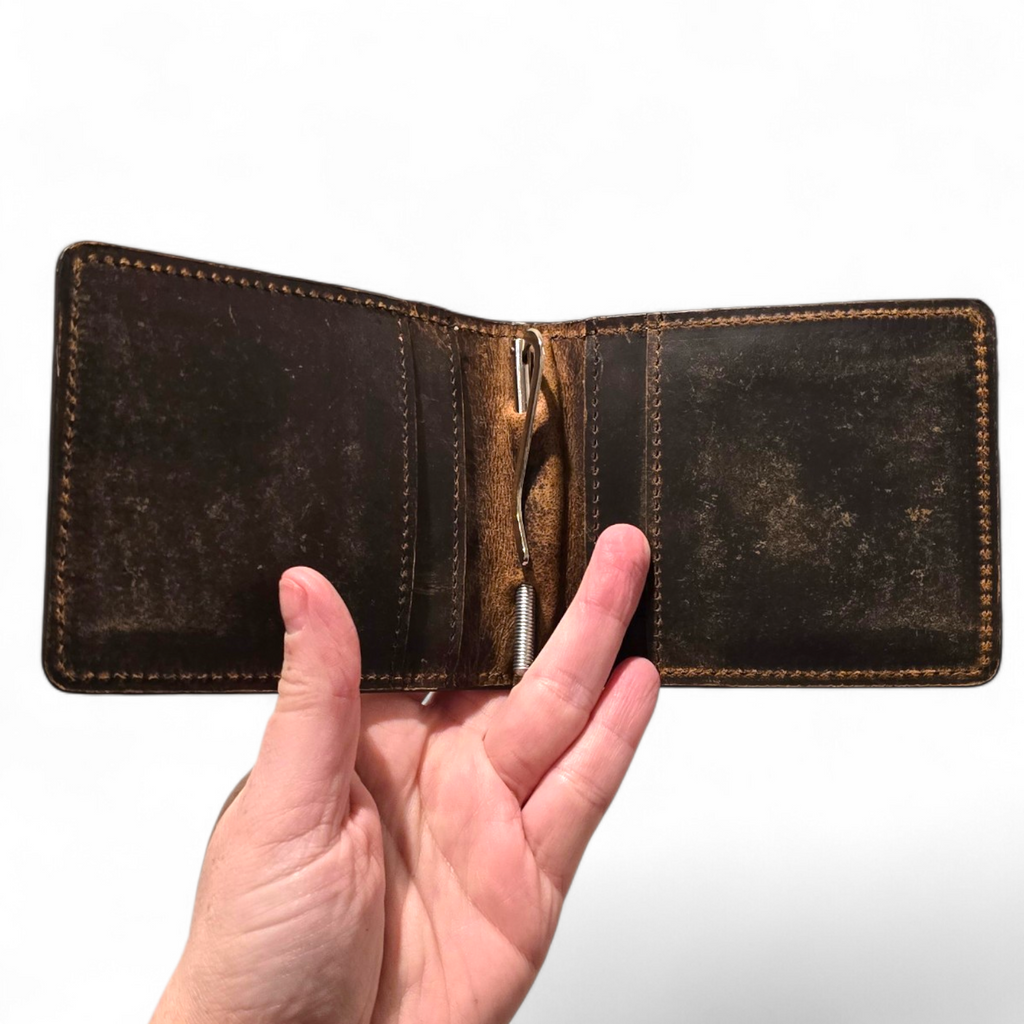 Tooled Leather Wallet (wholesale cost)
