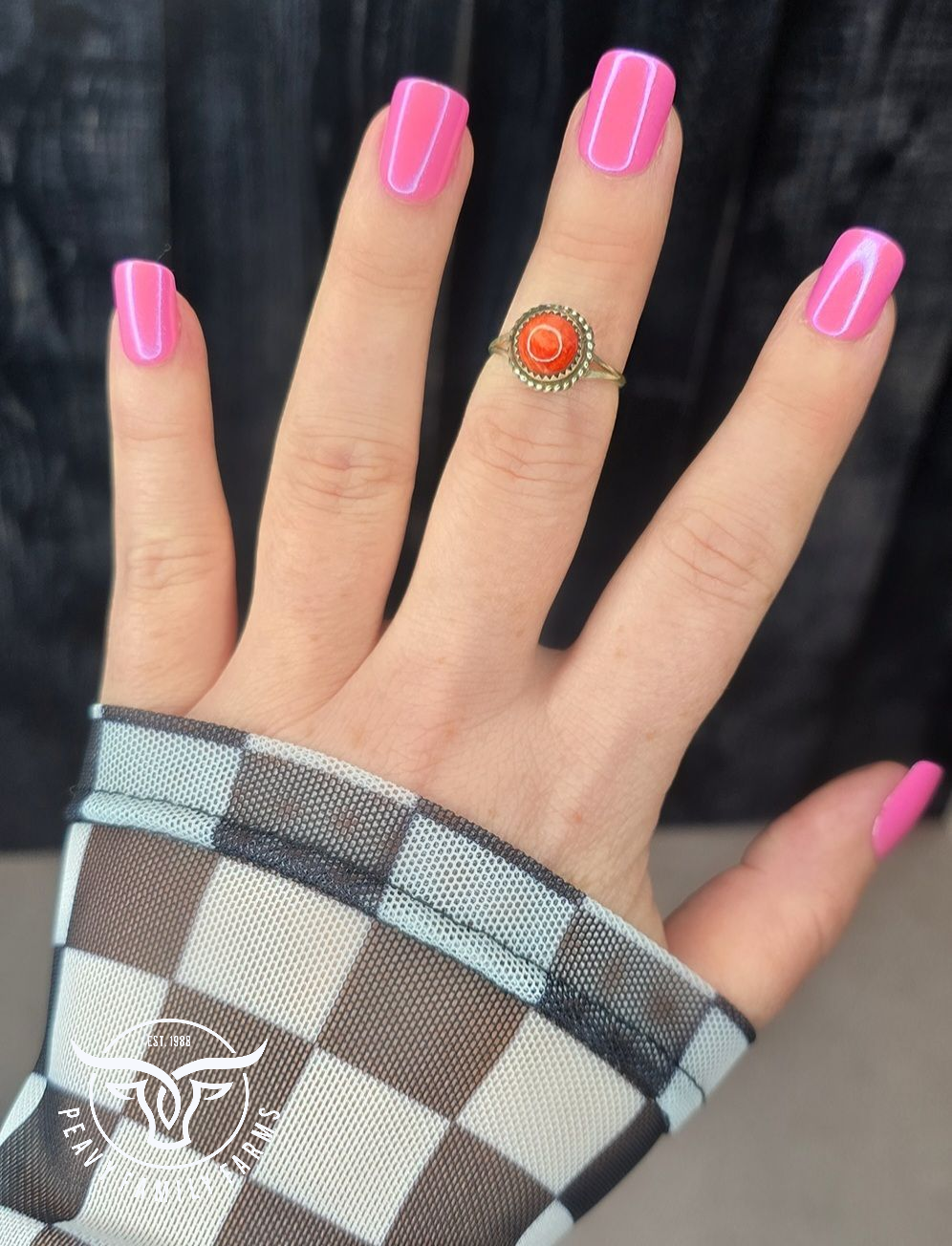 Spiny and Sterling Ring Size 6.5
