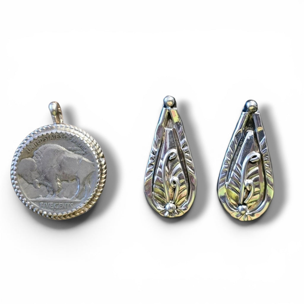 Native Made Sterling Earrings