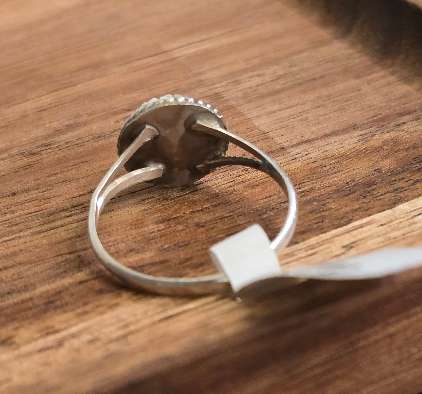 Spiny and Sterling Ring Size 8