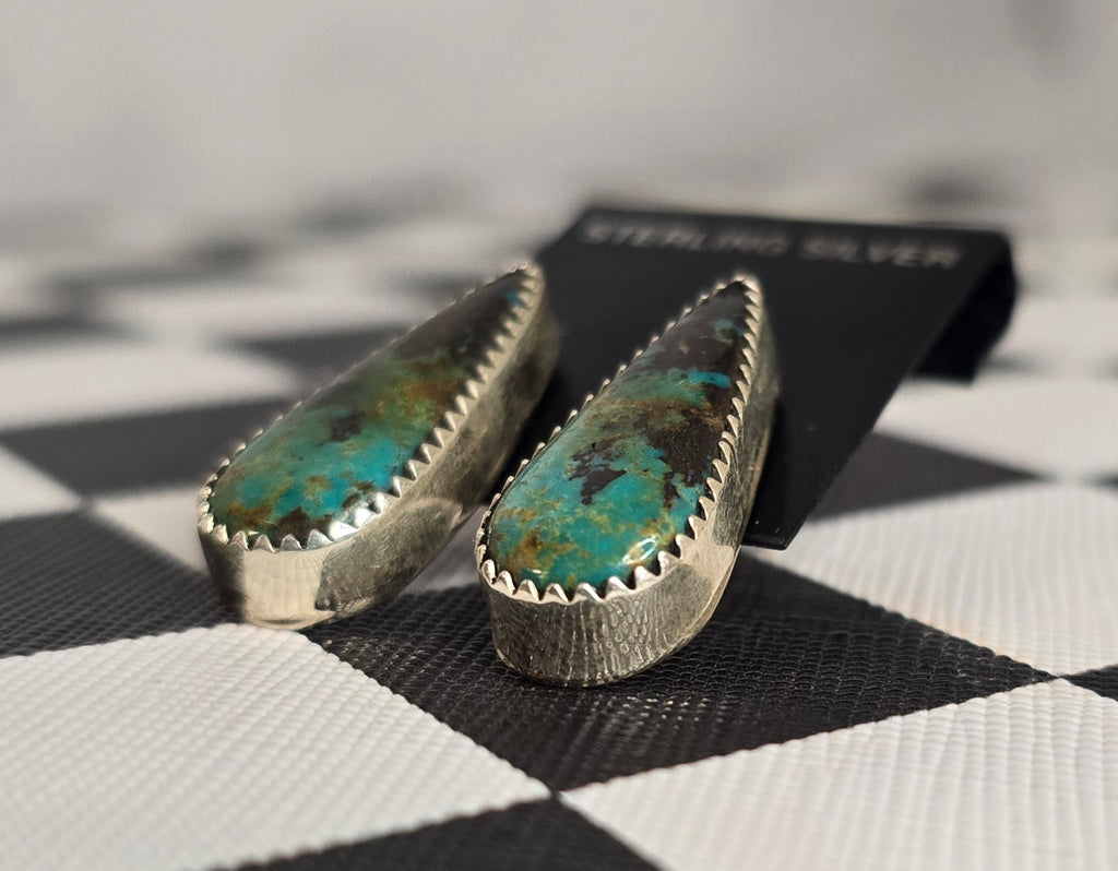 Turquoise and Sterling Earrings
