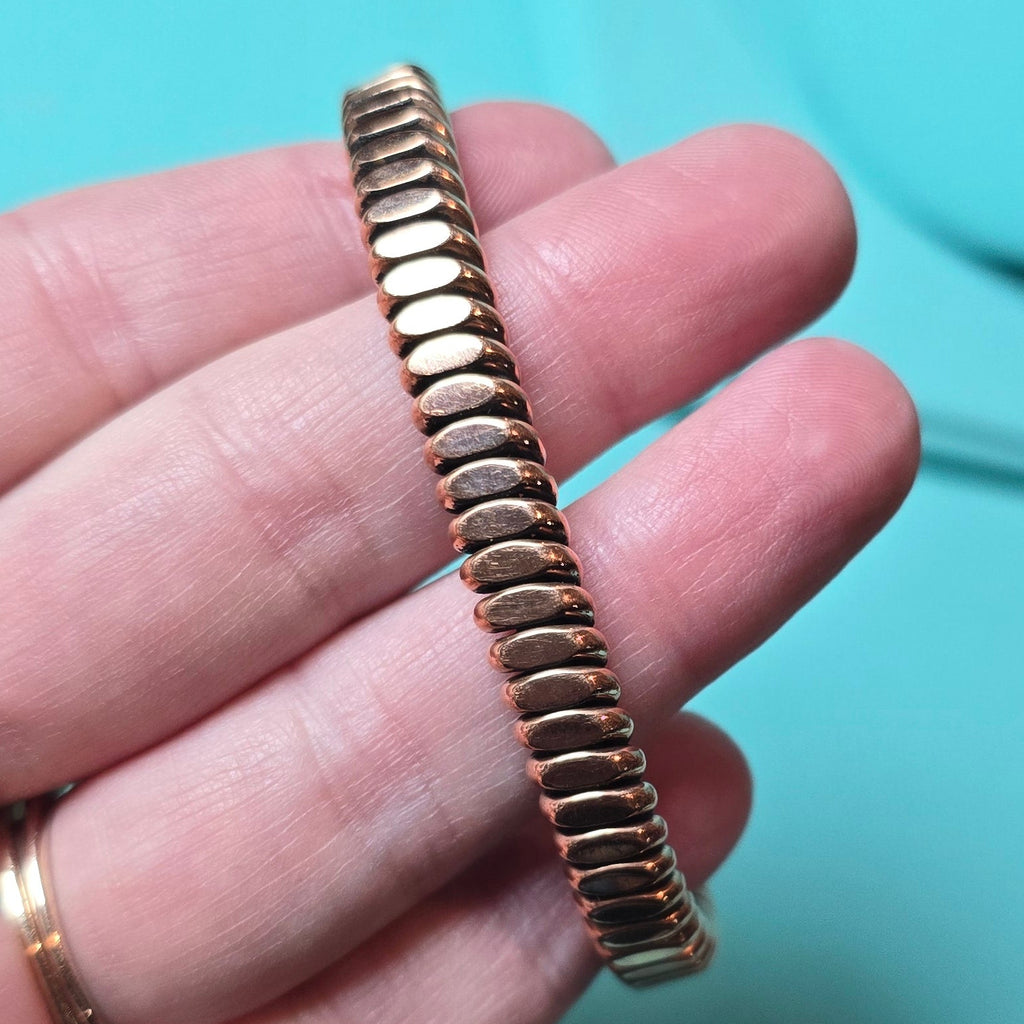 Elaine Tahe Copper Cuff
