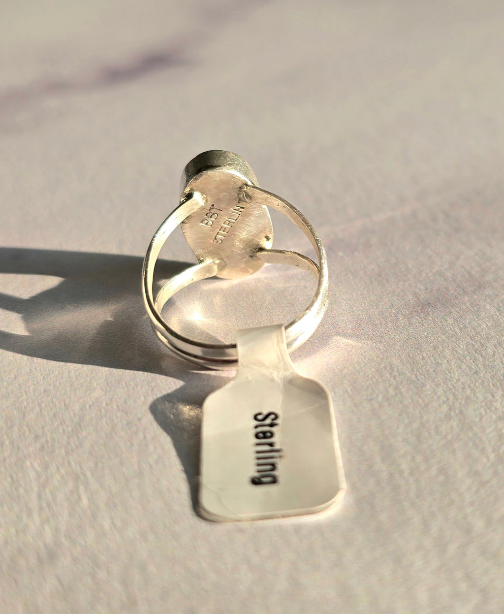 Turquoise Checkered Ring