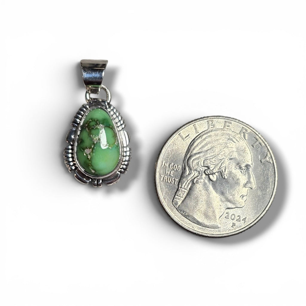 Native Made Sonoran Gold & Sterling Pendant