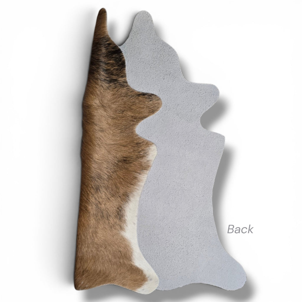 Small Brown & White Cowhide