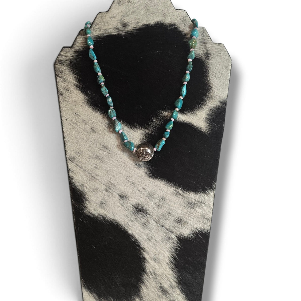 Reversible Indian Head/Buffalo Nickel Necklace
