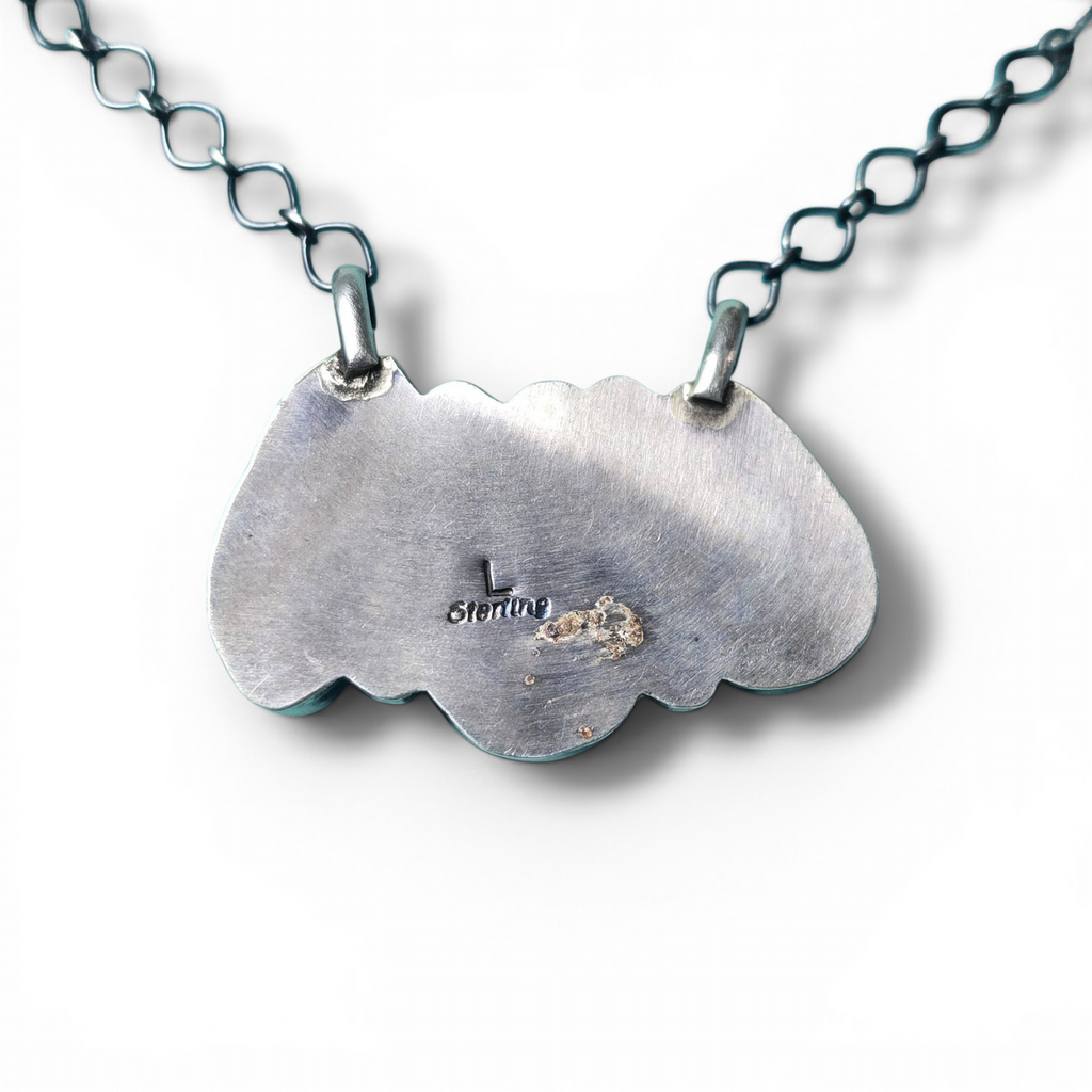 LeTricia Largo Golden Hills & Sterling Cluster Bar Necklace