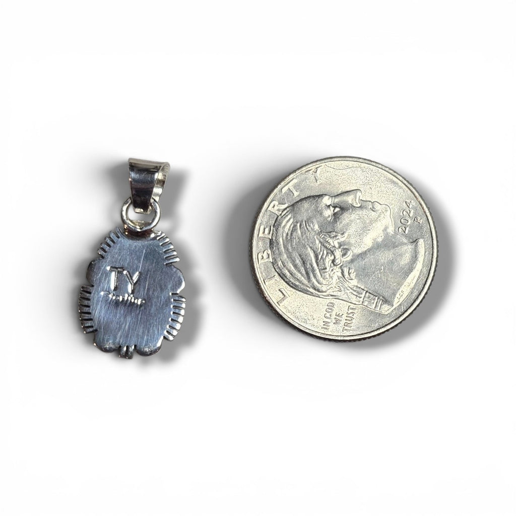 Native Made Sonoran Gold & Sterling Pendant