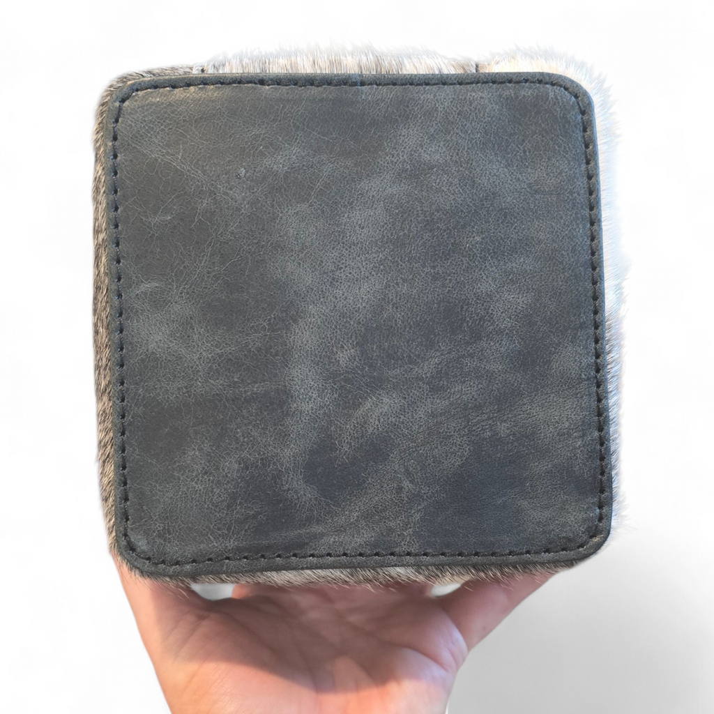 Leather & Hide Small Jewelry Box