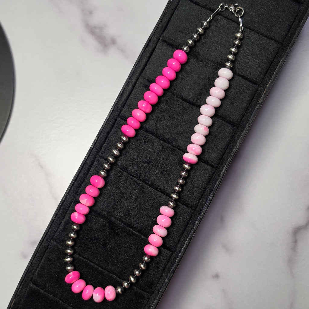 The Pink Ombre Candy Necklace