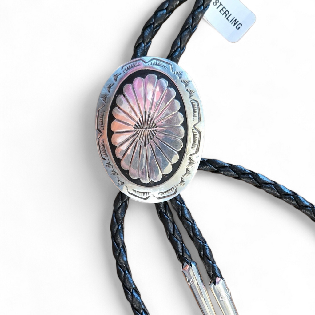 Leather and Sterling Bolo (wholesale cost)