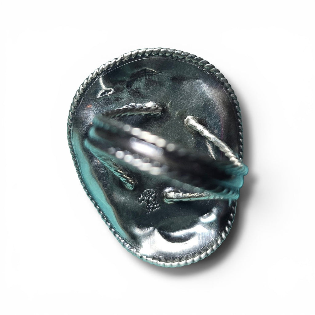 Bobby Platero Cowboy Hat Ring Size 8