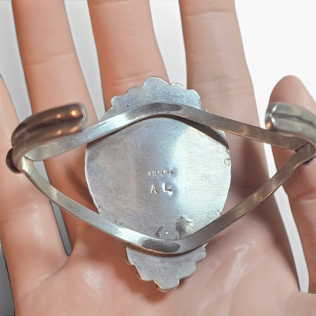 Native Made Kingman Turquoise Cuff