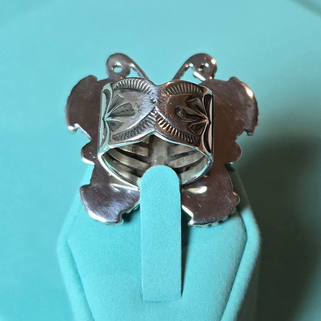 Golden Hills & Sterling Butterfly Ring