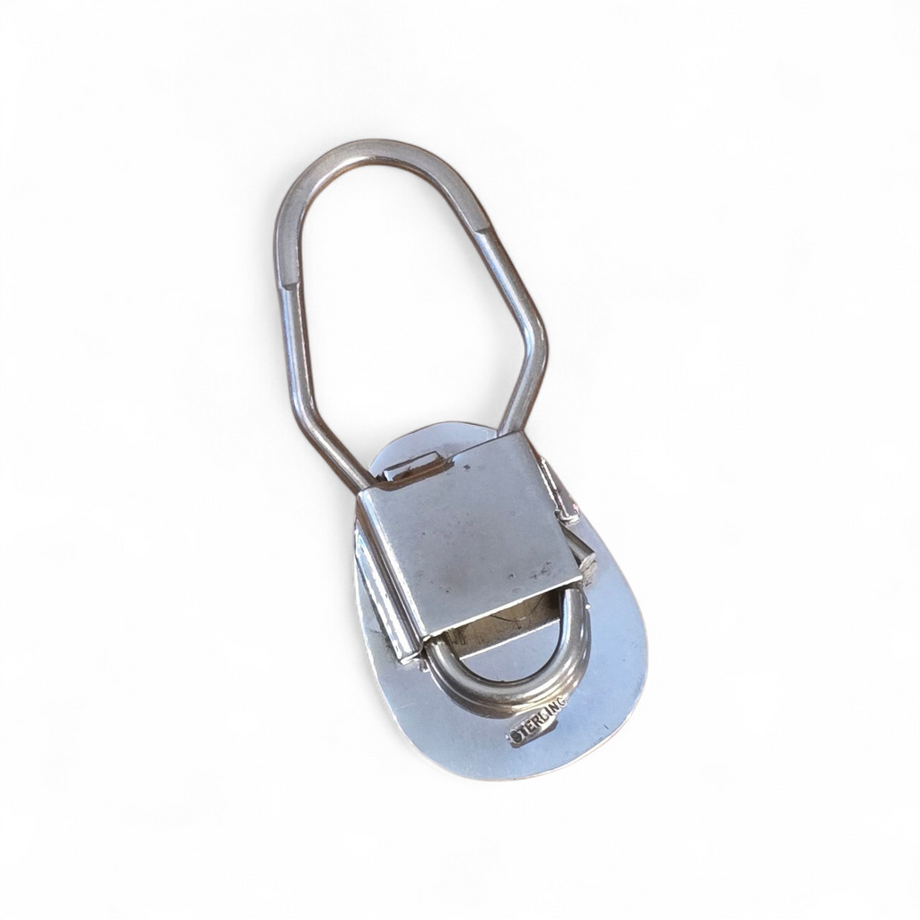 Shirley Skeets Sterling Key Ring