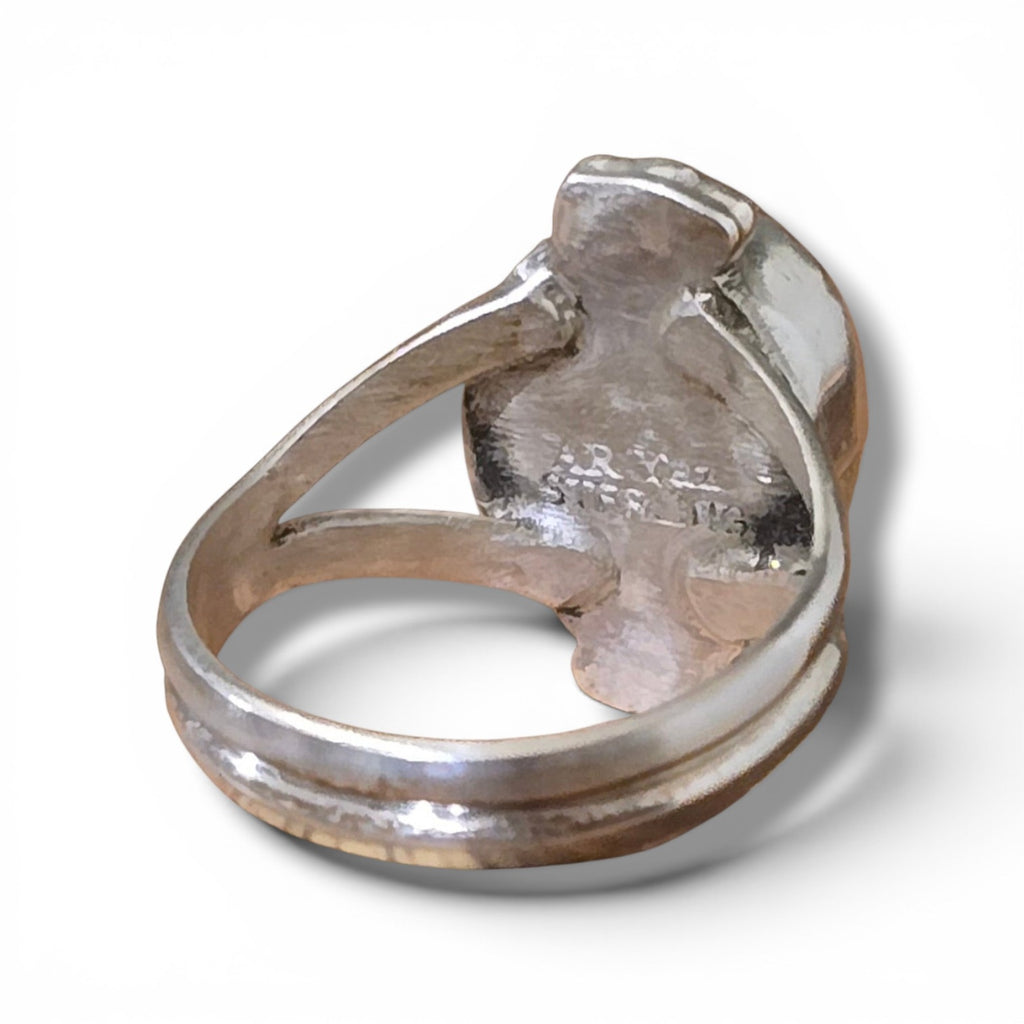 Native Made Amethyst & Sterling Ring Size 6.5