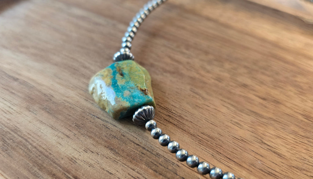Turquoise and Sterling Choker
