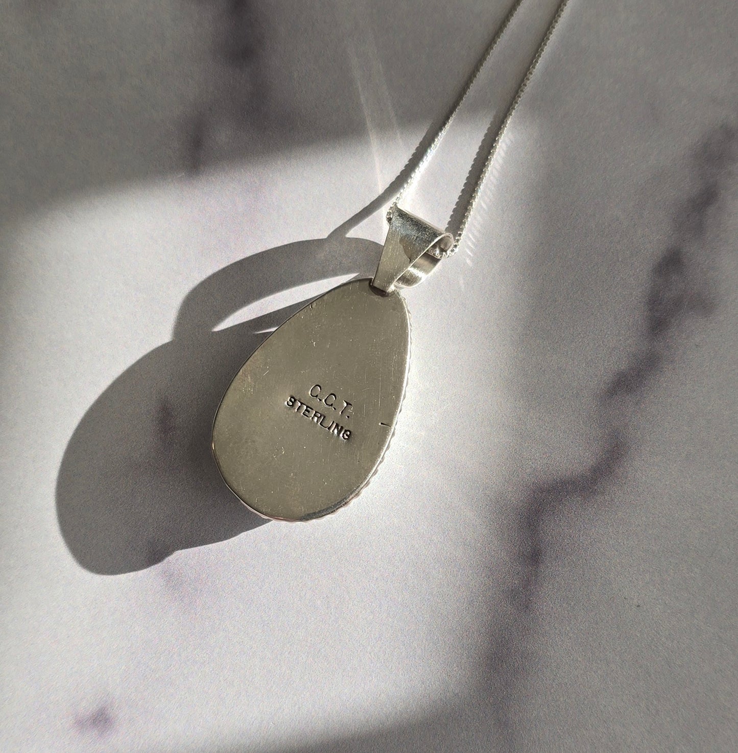 Palomino and Sterling Pendant *Includes a FREE Gift With Purchase