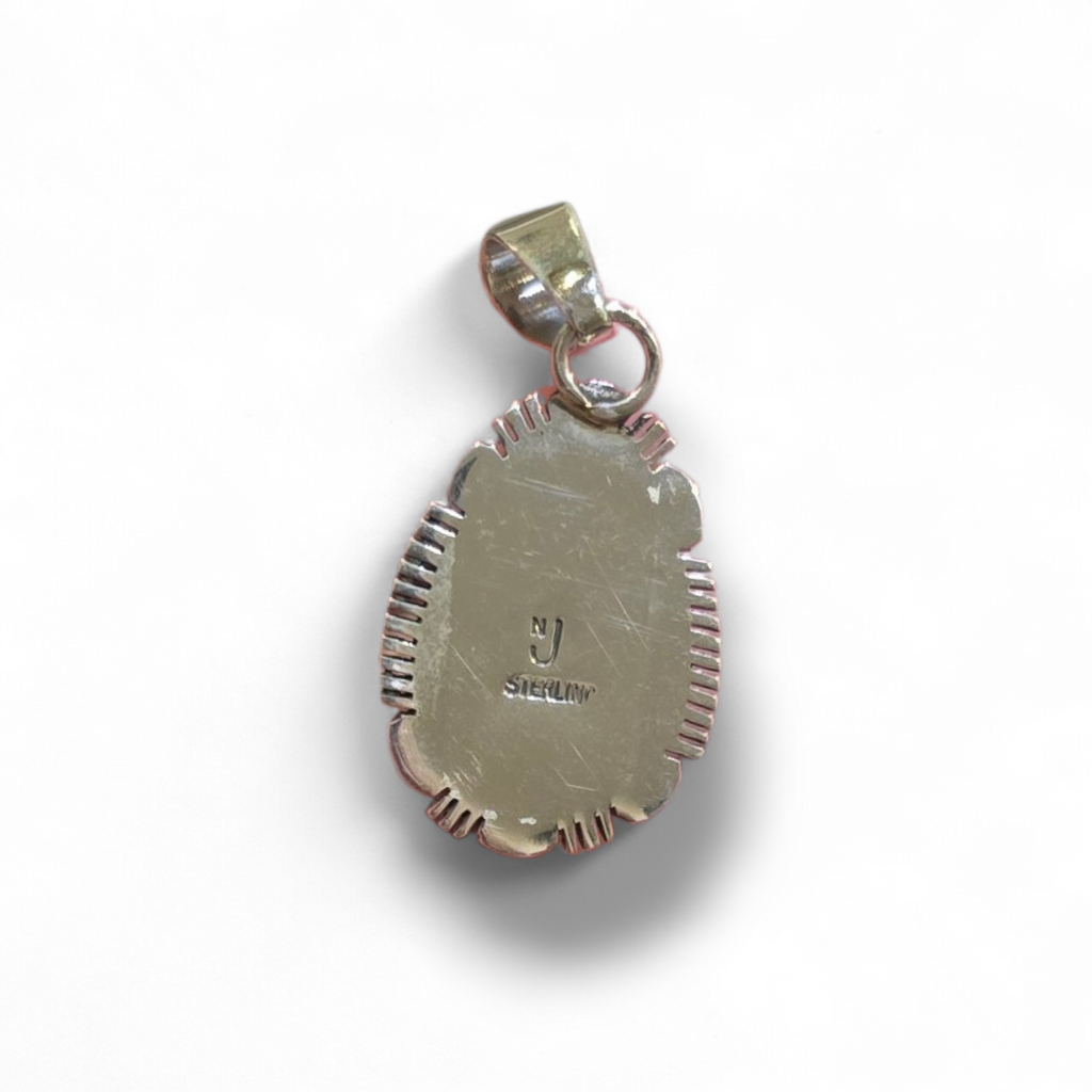 Norvin Johnson Sonoran Gold & Sterling Pendant