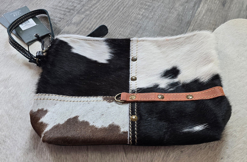 Leather & Hide Clutch