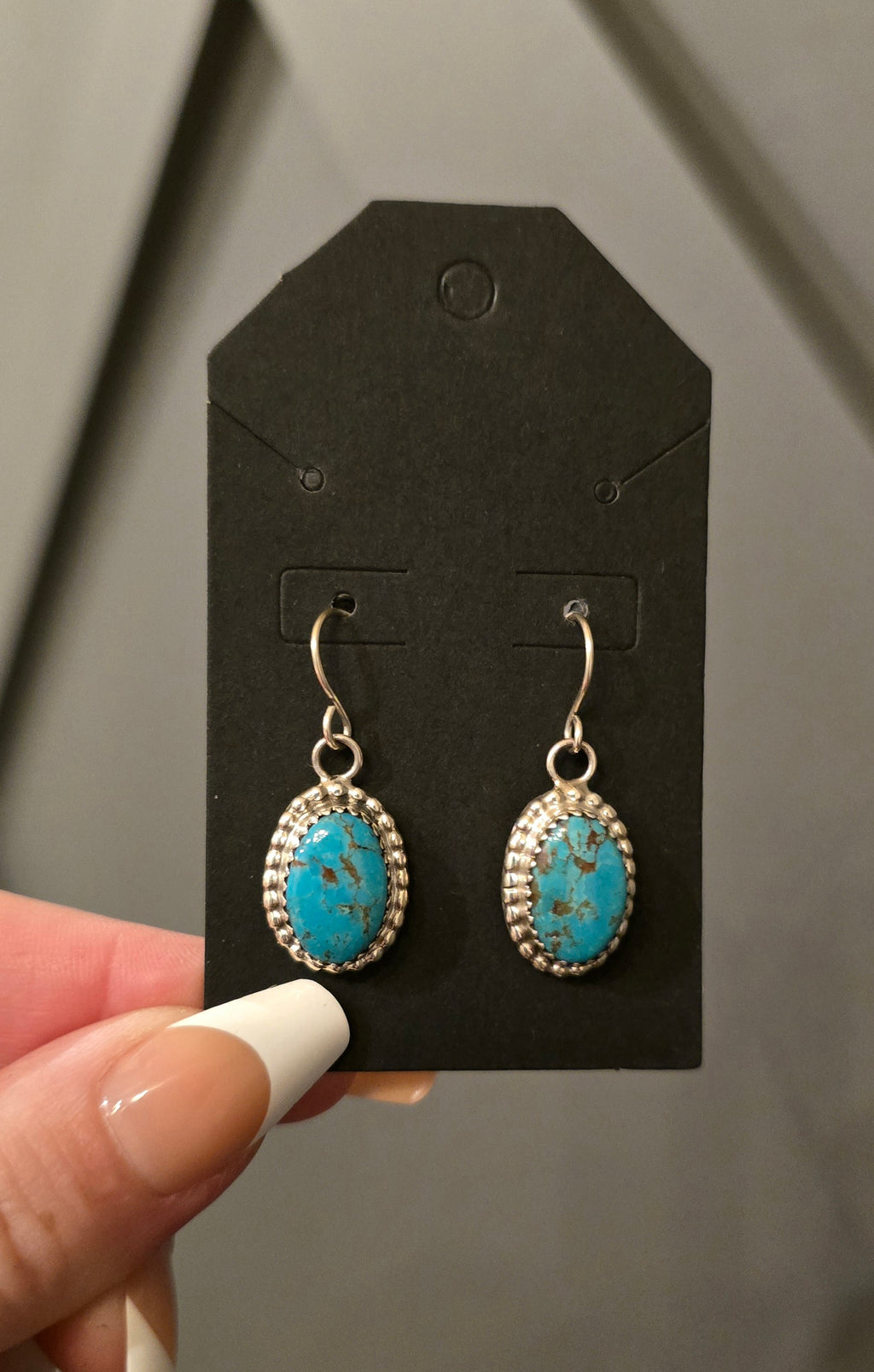 Turquoise & Sterling Earrings