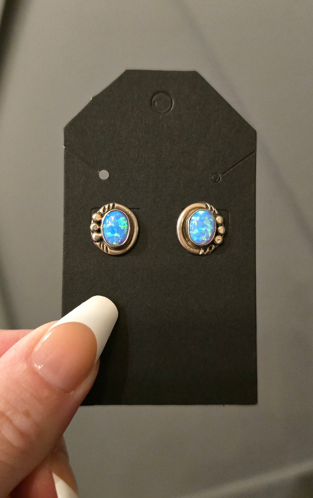 Light Blue Opal & Sterling