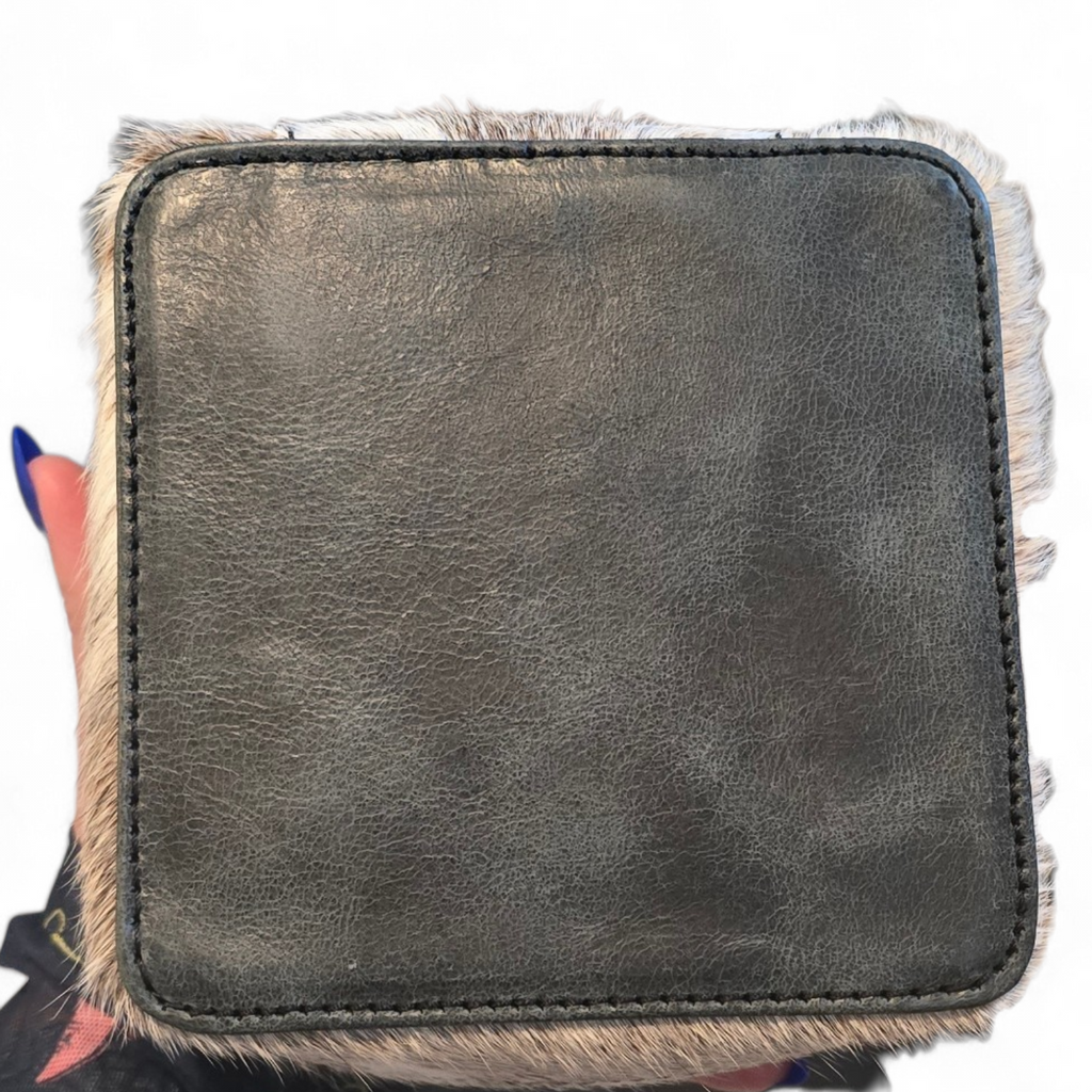 Leather & Hide Small Jewelry Box