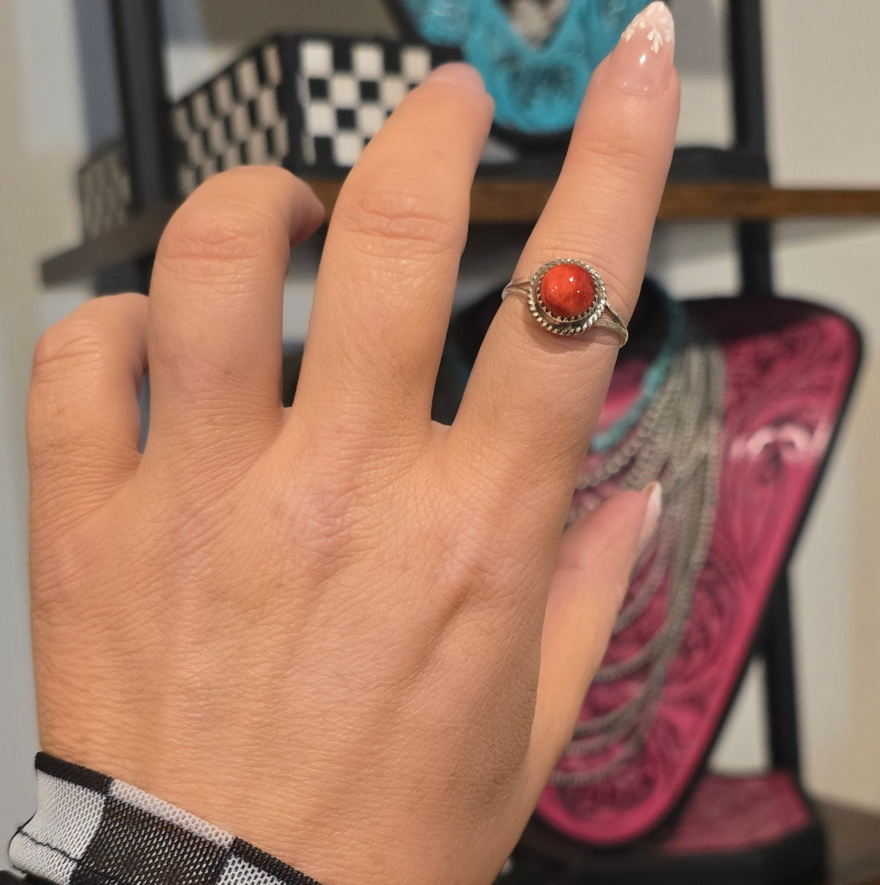 Spiny & Sterling Ring