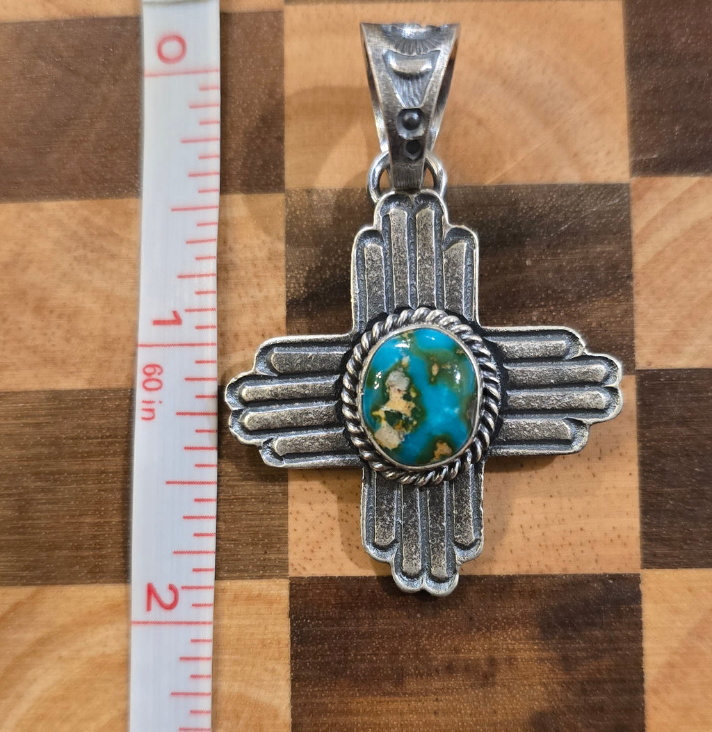 Kevin Billah Sonoran & Sterling Zia Pendant